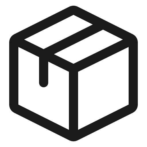 Package icon, solid style, from OpenSearch UI