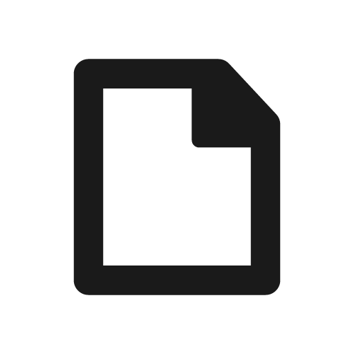 Token file icon, solid style, from OpenSearch UI