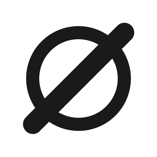 Token null icon, solid style, from OpenSearch UI