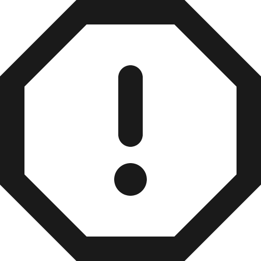 Abuse icon, solid style, from Gitlab SVGs