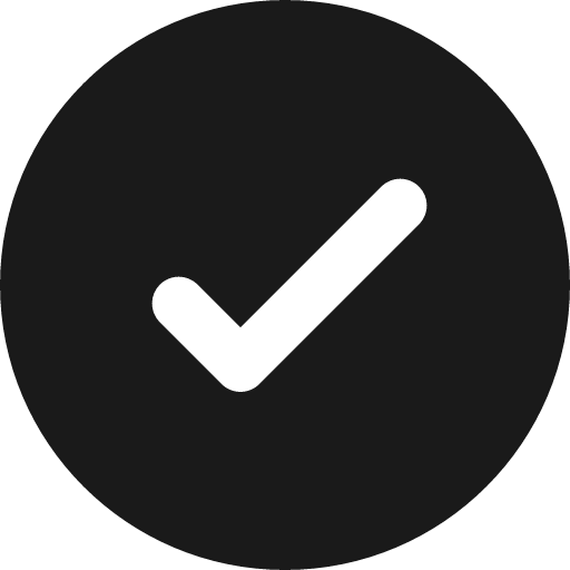 Check circle filled icon, filled style, from Gitlab SVGs