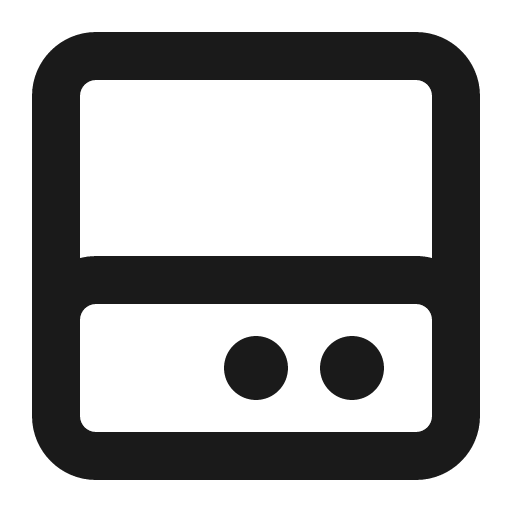 Disk icon, solid style, from Gitlab SVGs