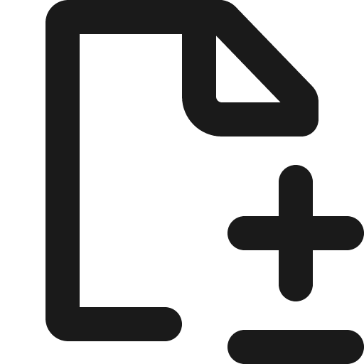 Doc changes icon, solid style, from Gitlab SVGs