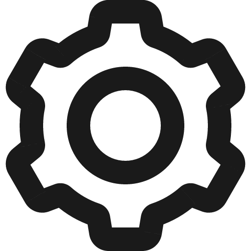 Settings icon, solid style, from Gitlab SVGs