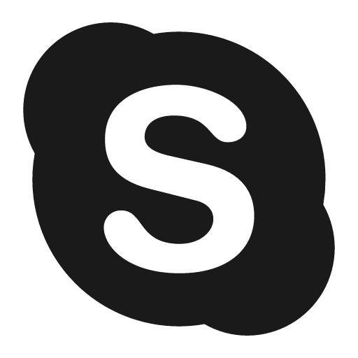 Skype icon, solid style, from Gitlab SVGs