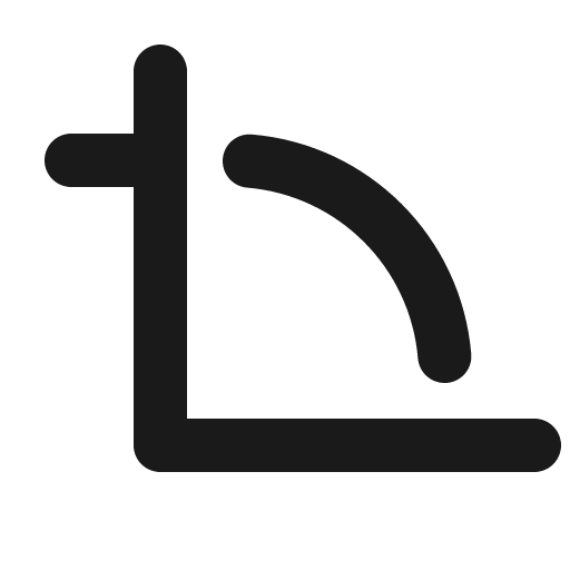 Angle bold icon, bold style, from Phosphor