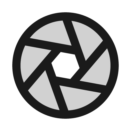 Aperture duotone icon, two-tone style, from Phosphor