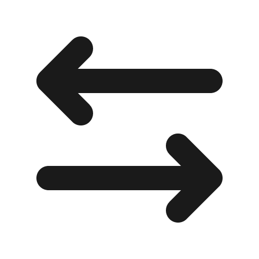 Arrows left right bold icon, bold style, from Phosphor