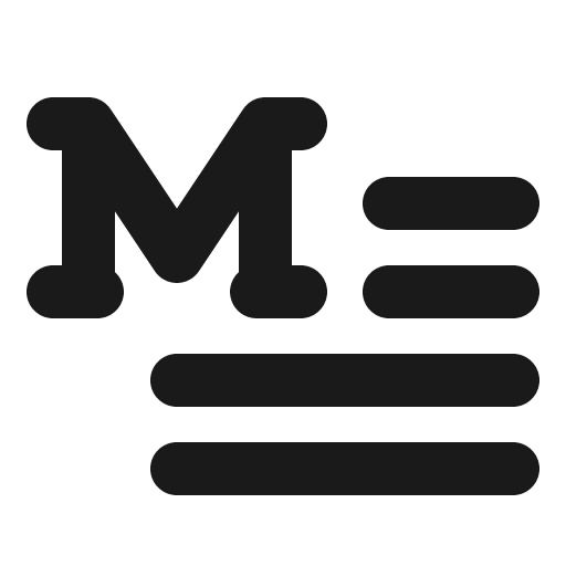 Article medium bold icon, bold style, from Phosphor