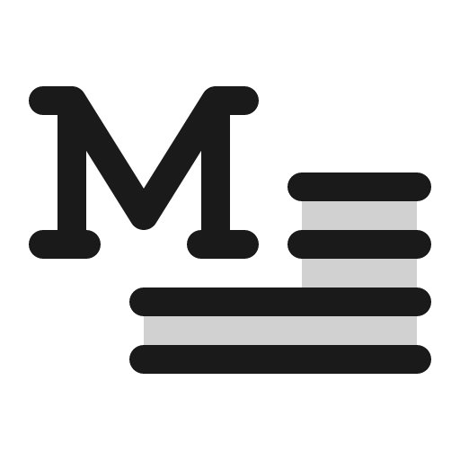 Article medium duotone icon, two-tone style, from Phosphor