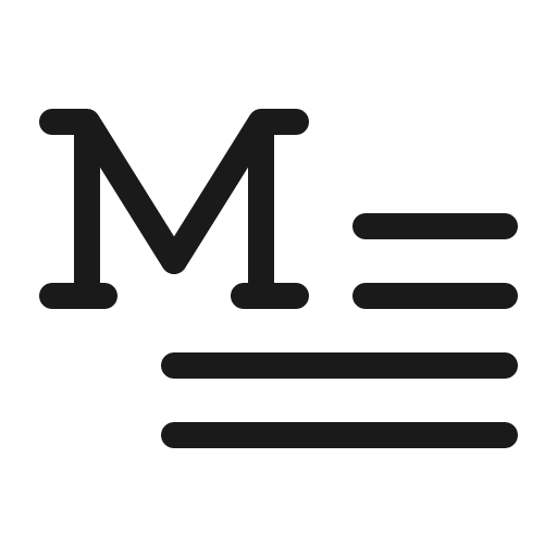 Article medium light icon, light style, from Phosphor