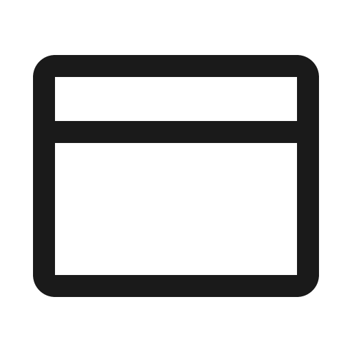 Browser icon, solid style, from Phosphor