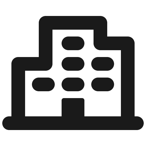 Building apartment bold icon, bold style, from Phosphor