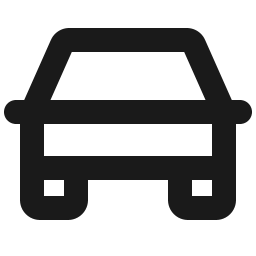 Car bold icon, bold style, from Phosphor