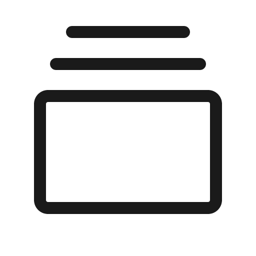 Cards three light icon, light style, from Phosphor