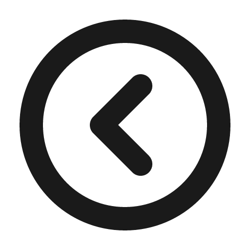 Caret circle left bold icon, bold style, from Phosphor