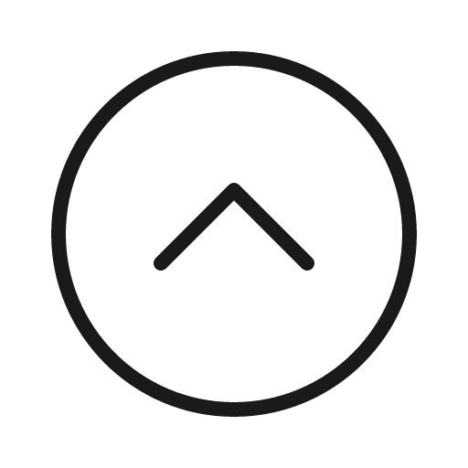 Caret circle up thin icon, thin style, from Phosphor