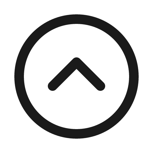 Caret circle up icon, solid style, from Phosphor