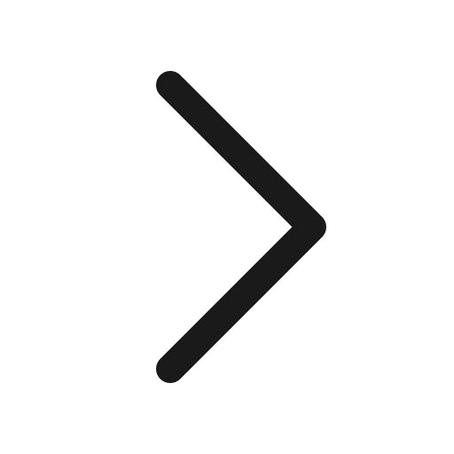 Caret right icon, solid style, from Phosphor