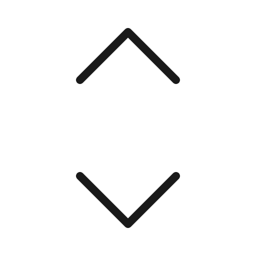Caret up down thin icon, thin style, from Phosphor