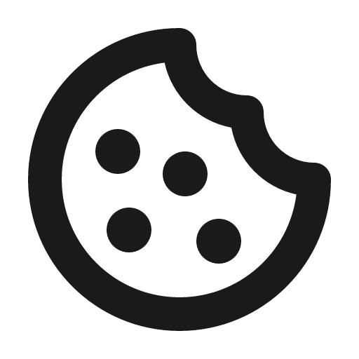 Cookie bold icon, bold style, from Phosphor