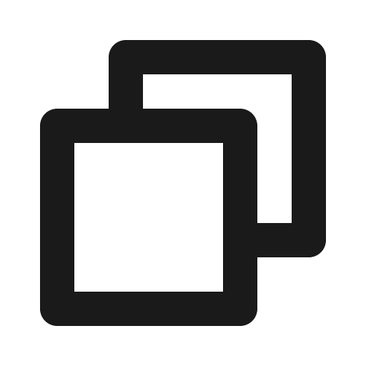 Copy bold icon, bold style, from Phosphor