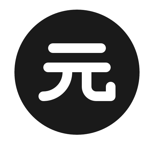 Currency cny fill icon, filled style, from Phosphor