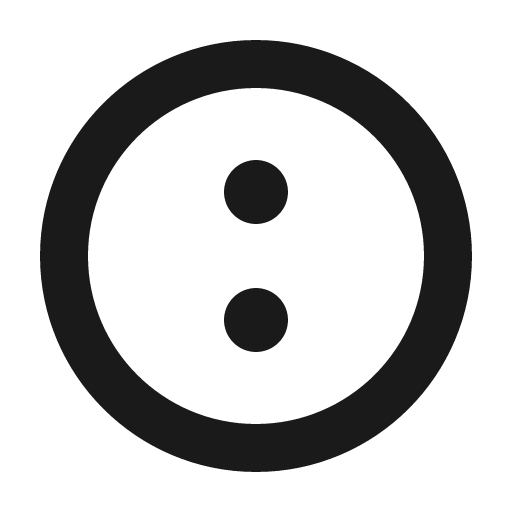 Dots three circle vertical bold icon, bold style, from Phosphor