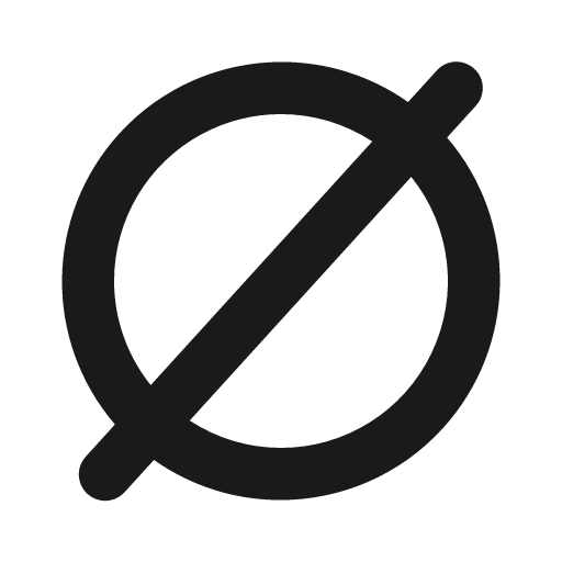 Empty bold icon, bold style, from Phosphor