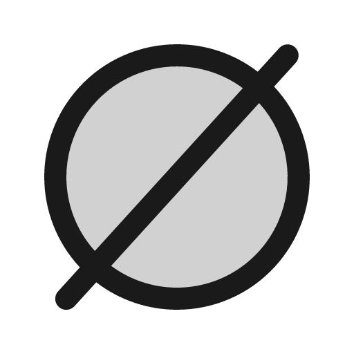Empty duotone icon, two-tone style, from Phosphor