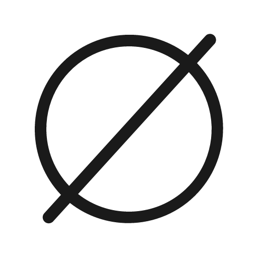 Empty light icon, light style, from Phosphor