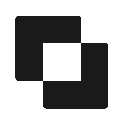 Exclude square fill icon, filled style, from Phosphor