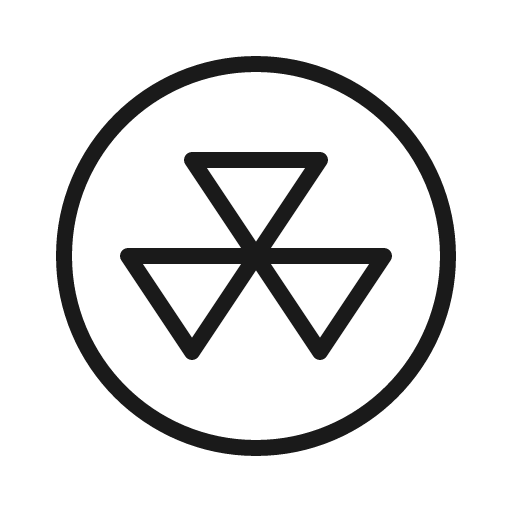 Fallout shelter thin icon, thin style, from Phosphor