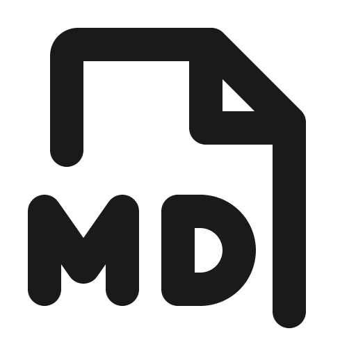 File md bold icon, bold style, from Phosphor