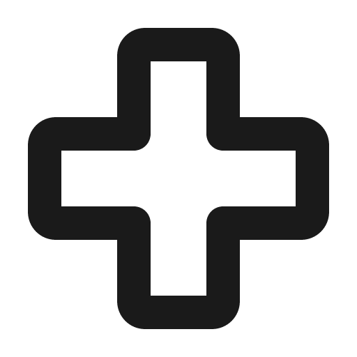 First aid bold icon, bold style, from Phosphor