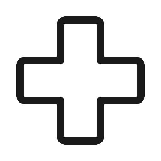 First aid light icon, light style, from Phosphor