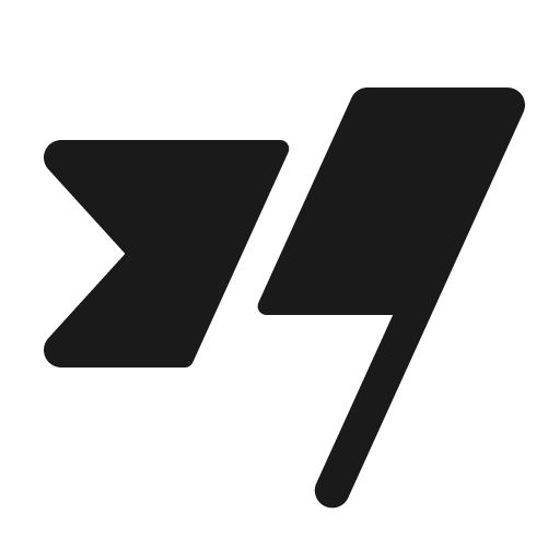 Flag banner fold fill icon, filled style, from Phosphor