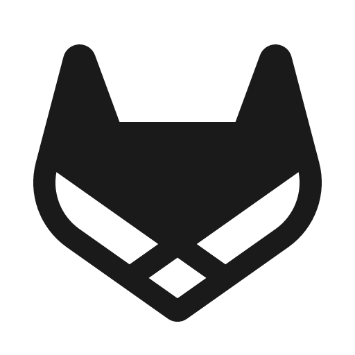 Gitlab logo fill icon, filled style, from Phosphor