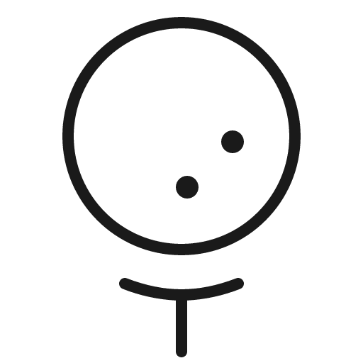 Golf thin icon, thin style, from Phosphor