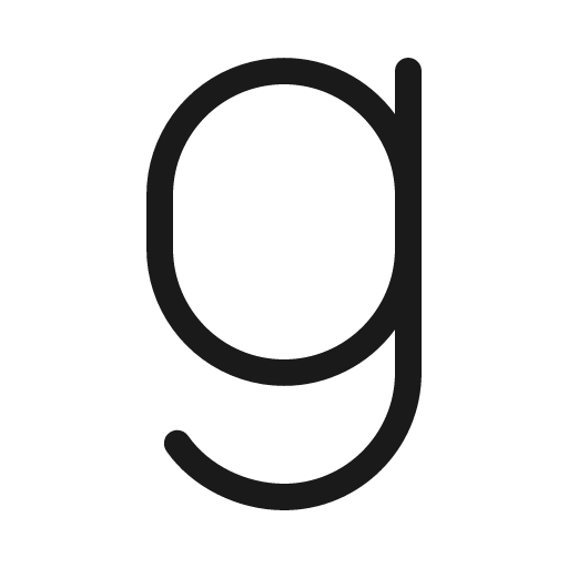 Goodreads logo light icon, light style, from Phosphor