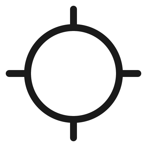 Gps light icon, light style, from Phosphor