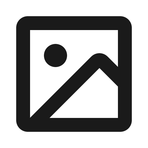 Image square bold icon, bold style, from Phosphor