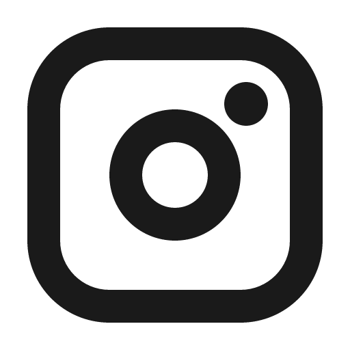 Instagram logo bold icon, bold style, from Phosphor