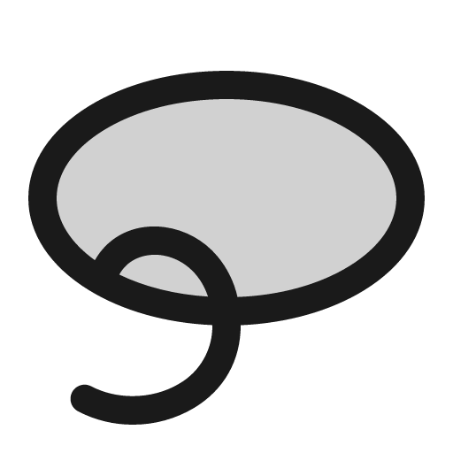 Lasso duotone icon, two-tone style, from Phosphor