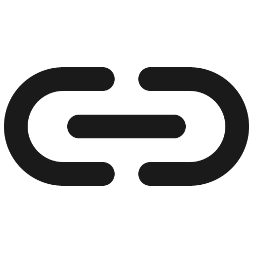 Link simple horizontal bold icon, bold style, from Phosphor