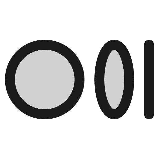 Medium logo duotone icon, two-tone style, from Phosphor