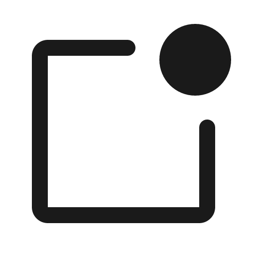 Notification fill icon, filled style, from Phosphor