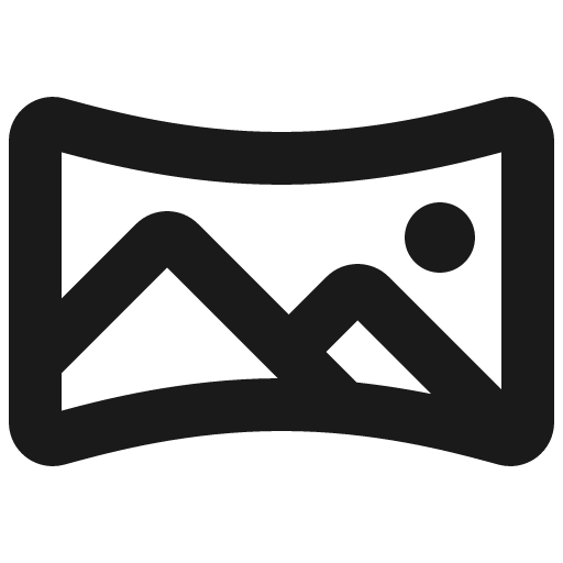 Panorama bold icon, bold style, from Phosphor