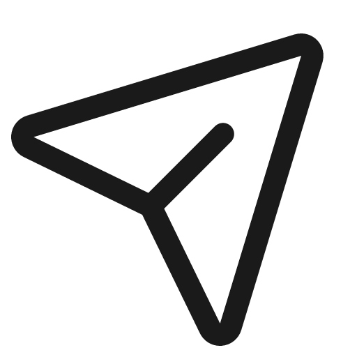 Paper plane tilt icon, solid style, from Phosphor