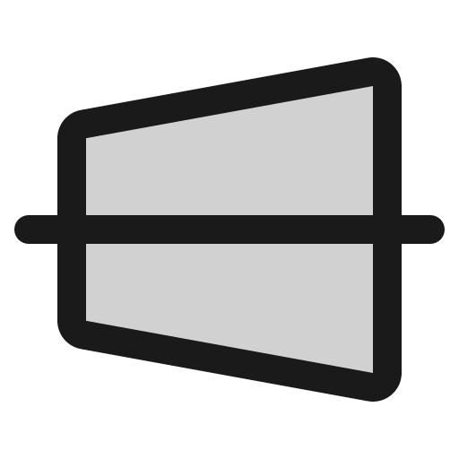 Perspective duotone icon, two-tone style, from Phosphor
